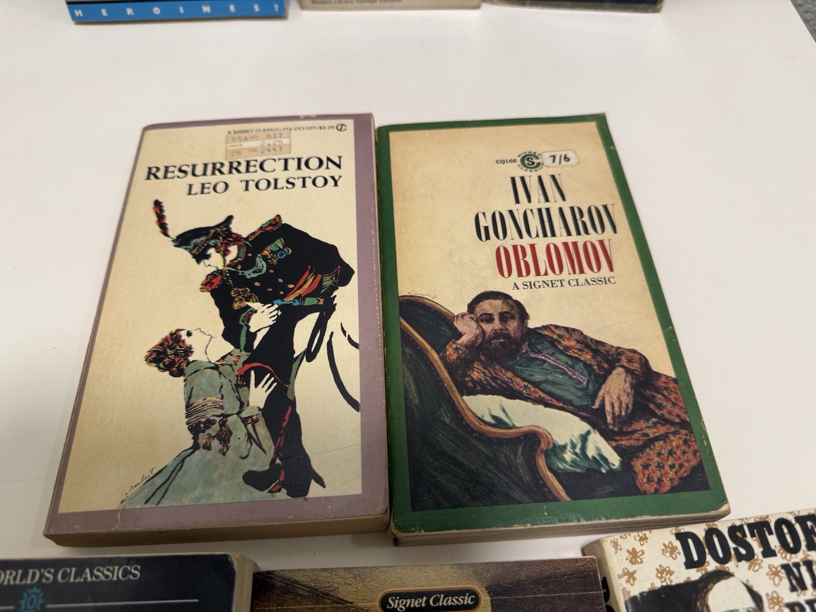 Russian Literature Classics Lot Dostoevsky Tolstoy Karamazov War Peace 8