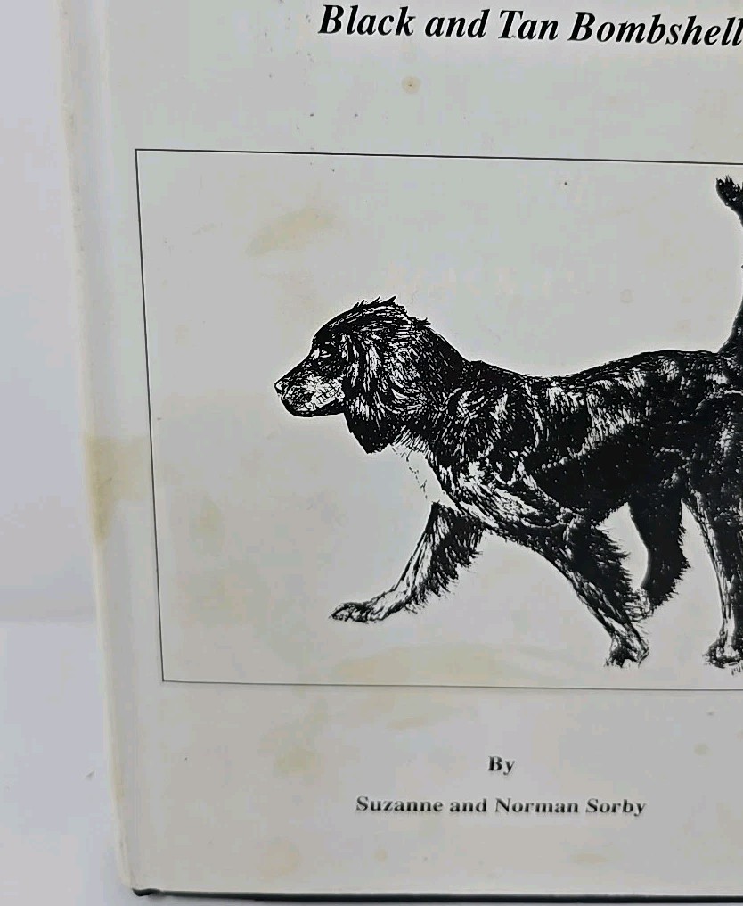 Field Gordon Setter Black & Tan Bombshell HC Suzanne & Norman Sorby 1st Edition