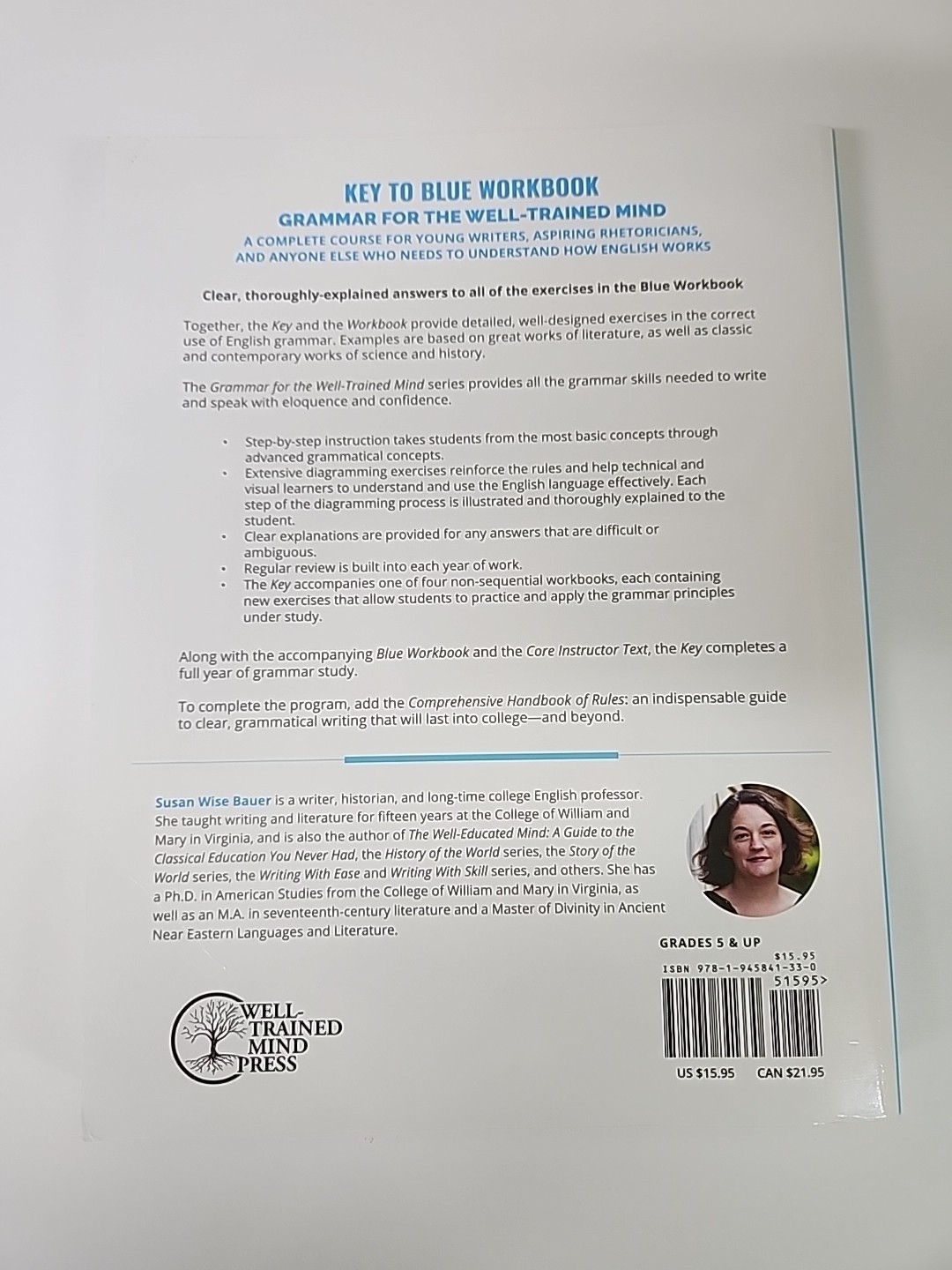 Grammar for the Well-Trained Mind: Key to Blue Workbook Answers