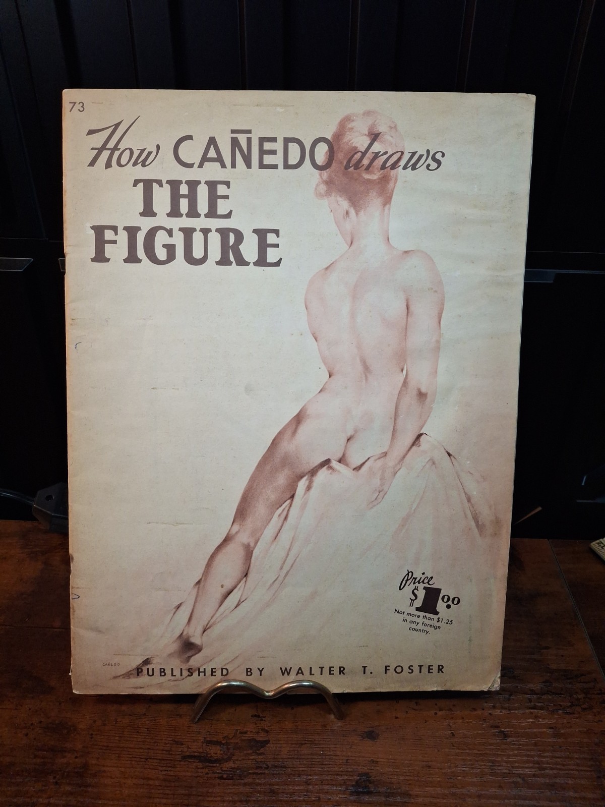 How Canedo Draws the Figure Published By Walter T. Foster Book