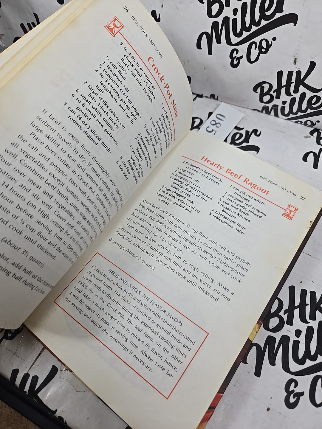 Vintage 1975 Rival Crock Pot Cooking Cook Book Recipe Book