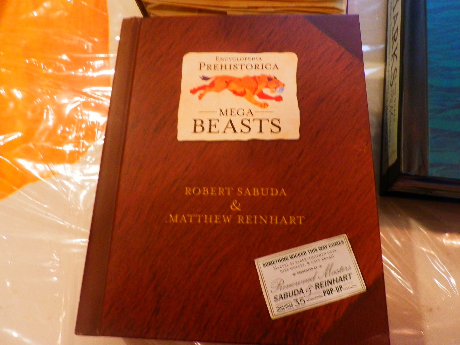 Dinosaurs, Sharks, Mega Beasts 3 Pop Up Books Matthew Reinhart Robert Sabuda