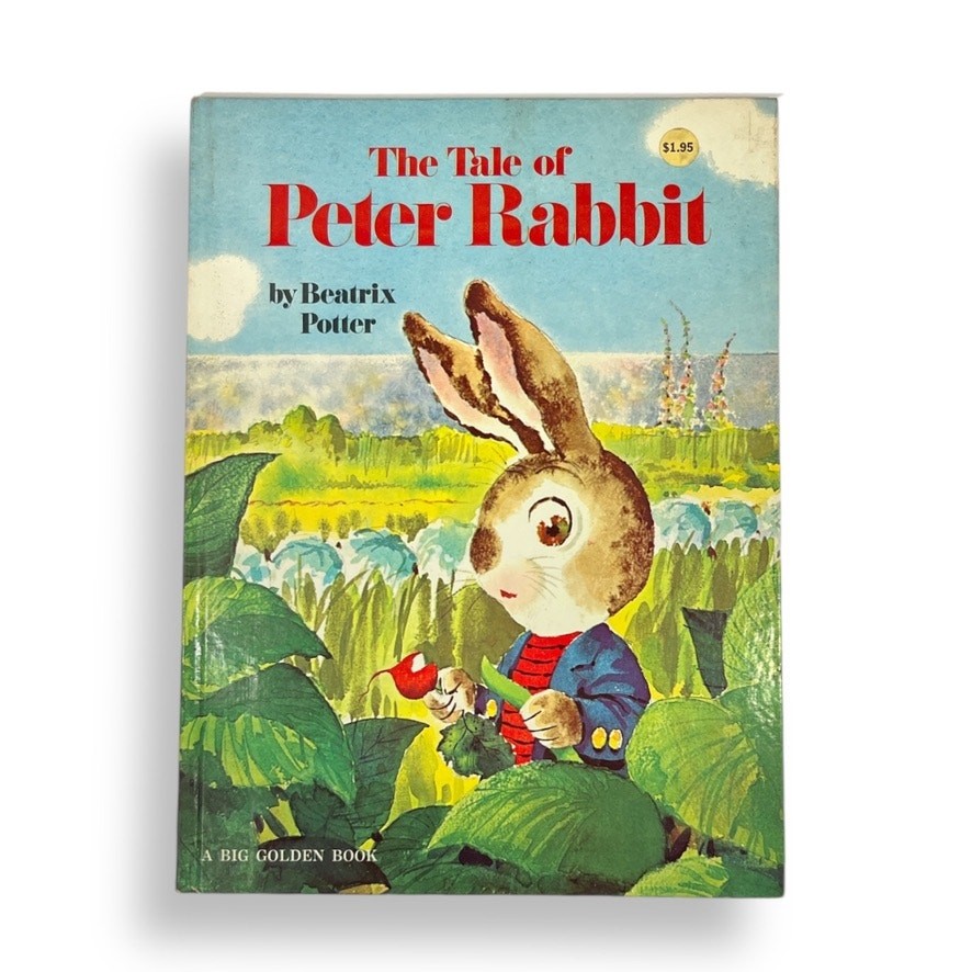 The Tales of Peter Rabbit Big Golden Book Beatrix Potter Children’s Picture Book