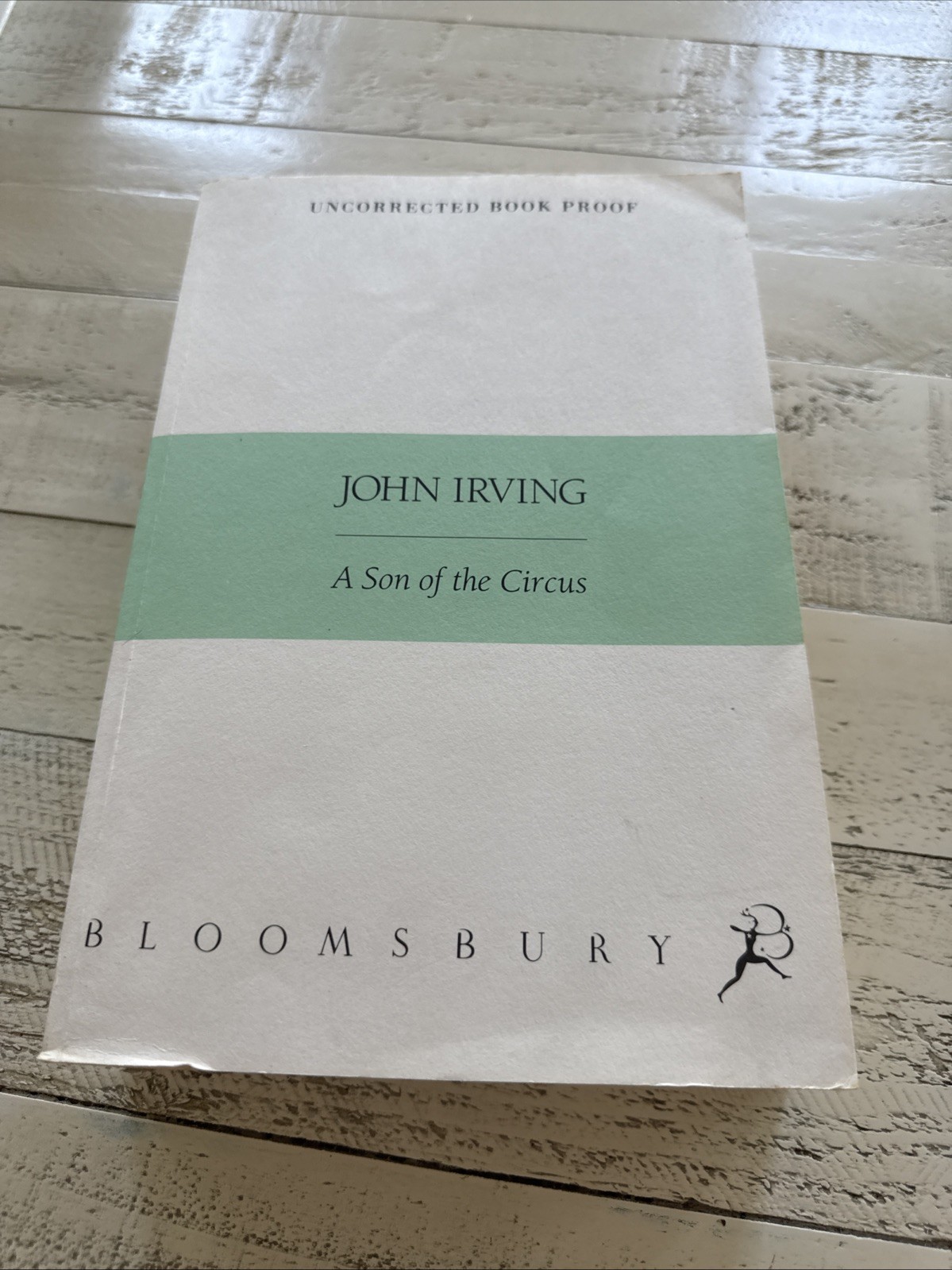 John Irving A Son of the Circus Uncorrected Proof Lot 2 PB Bloomsbury Knopf