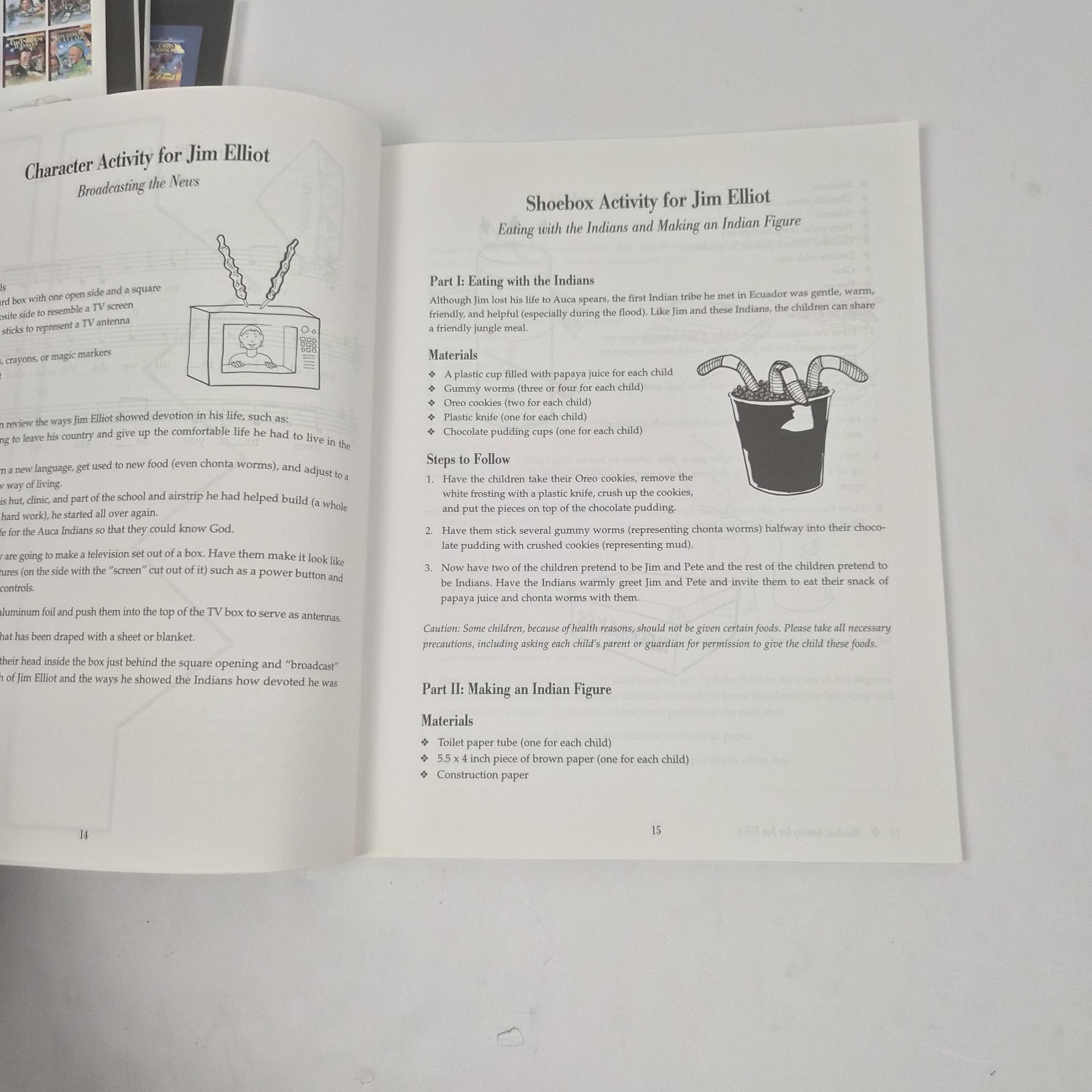 YWAM Heroes for Young Readers Activity Guides Complete Set Books 1-16 Unused