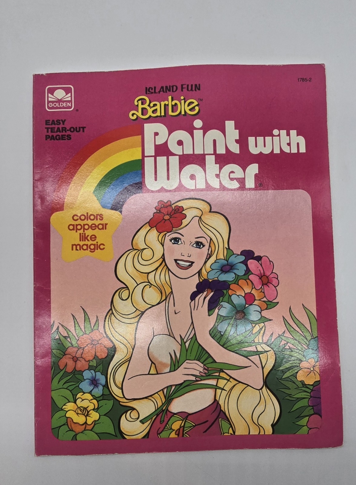 12 Vintage Barbie Coloring Paint Press Out Activity Books Lot Used Various Con.