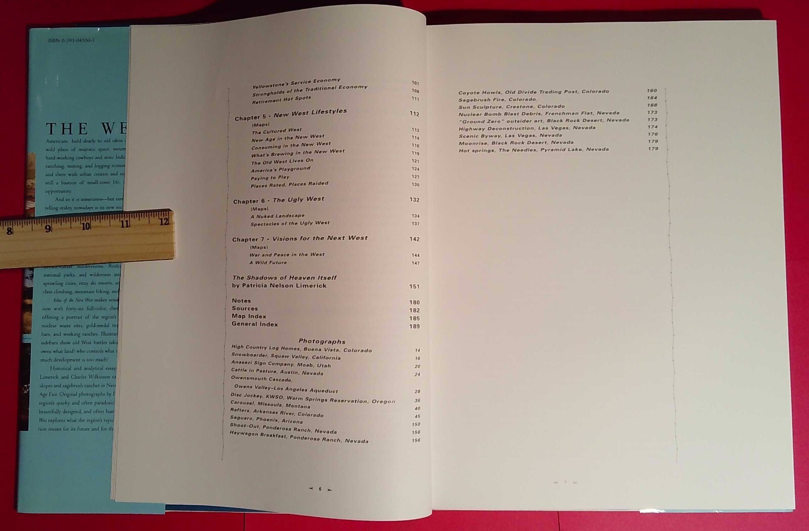 Atlas of the New West, Riebsame, 1997, 1st edition, signed/personalized (A418)