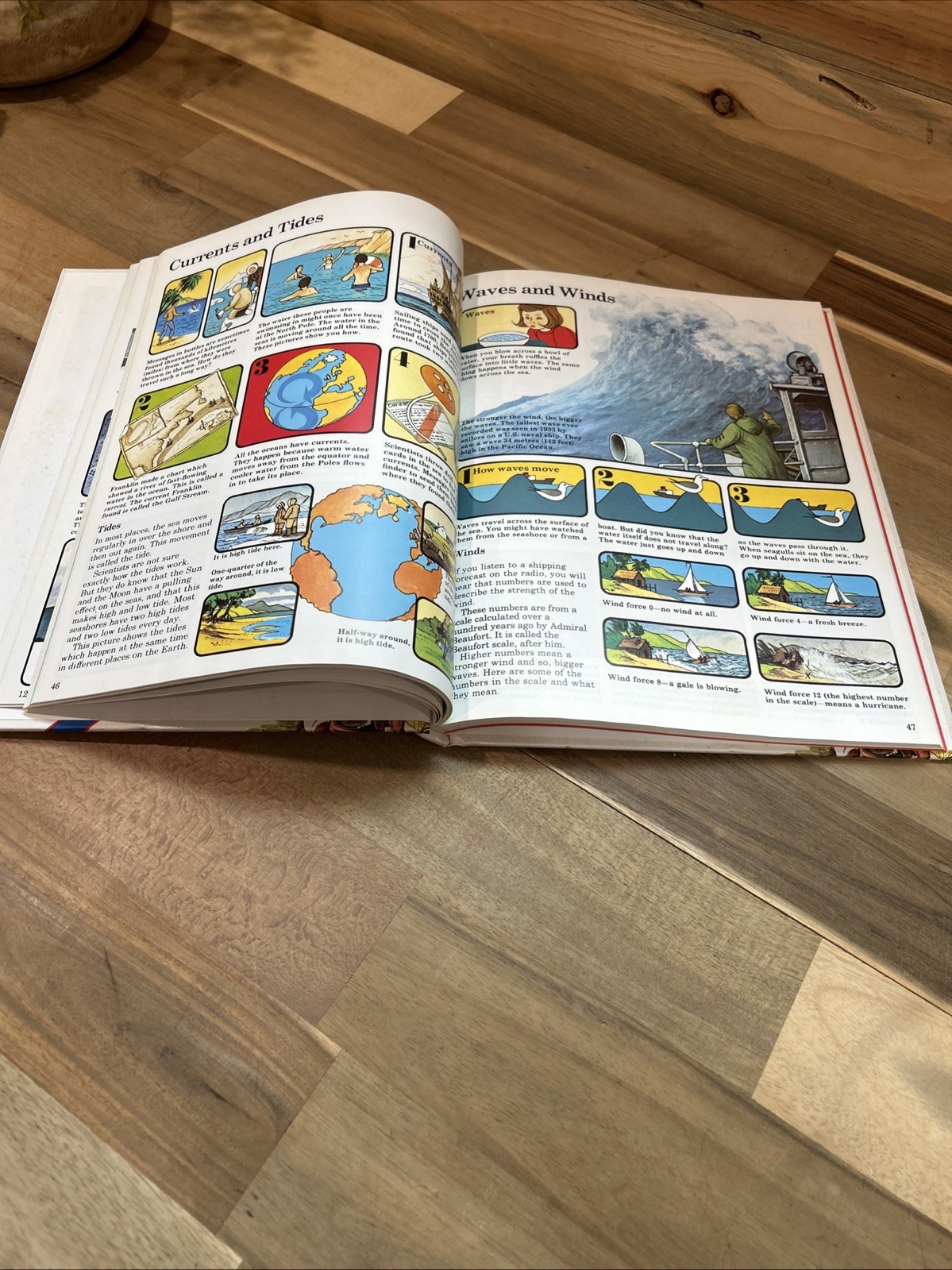 Usborne book of World Geography by Jenny Tyler (Hardcover) 1997 edition