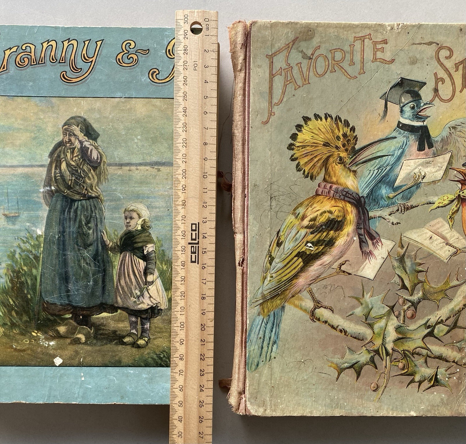 Antique Children’s Story Books – Granny & I / Favorite Stories *Worn Condition*