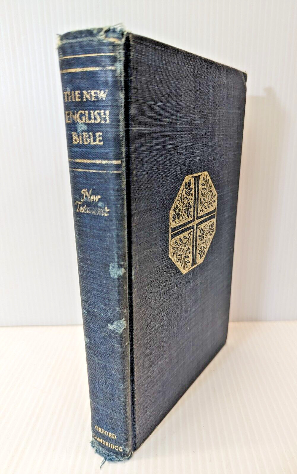 The New English Bible New Testament 1961 Oxford Press Cambridge Hardcover 6×9.25