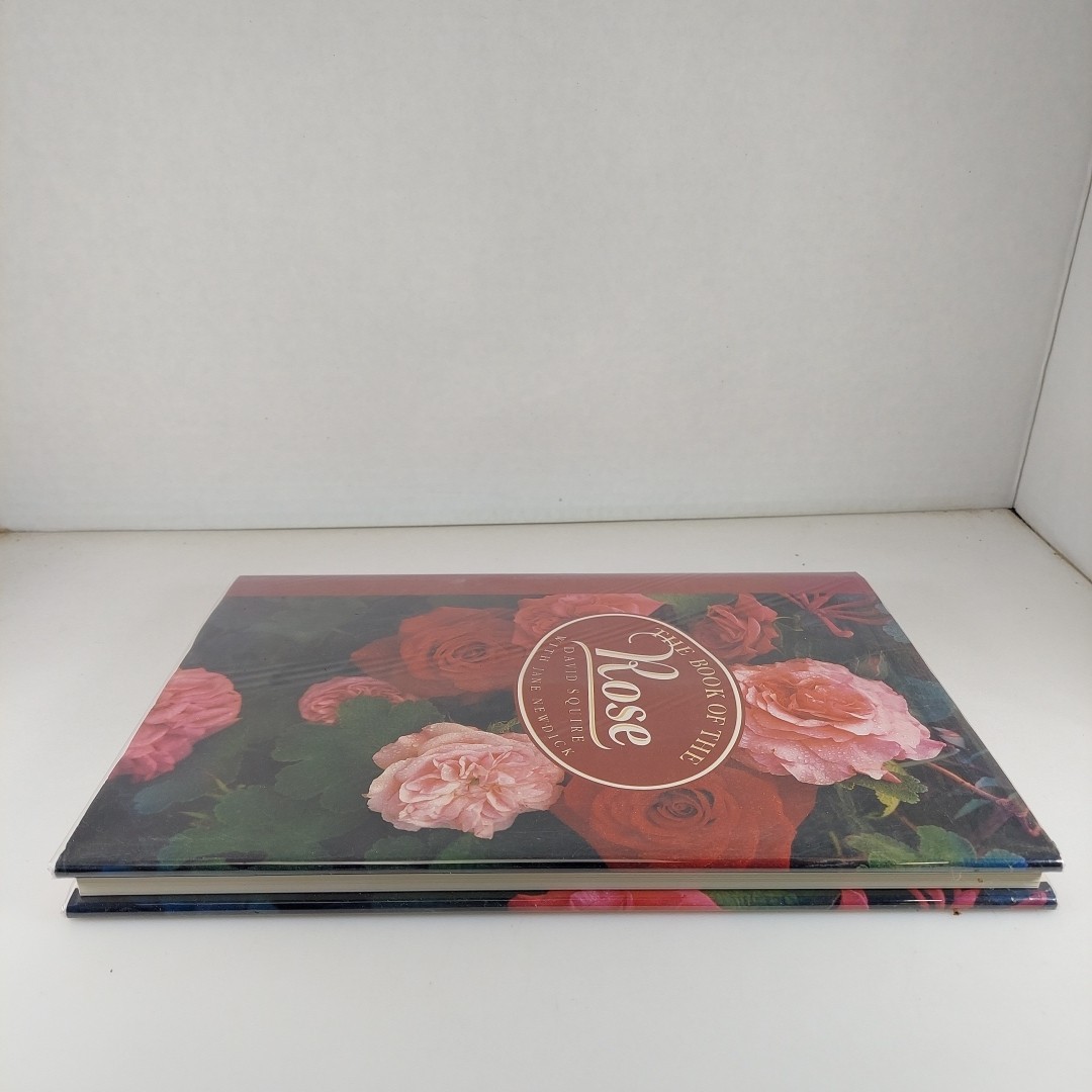 The Book of the Rose David Squire 1991 Crescent Books 1st Print Illustrated HCDJ