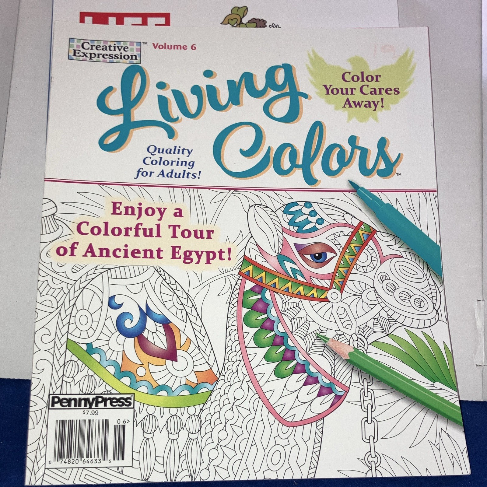 5 New Adult Coloring Books