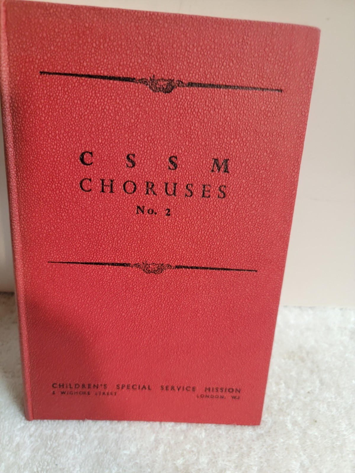 2 BOOK LOT! Choruses by Children’s Special Service Mission Hardcover 1 & 2