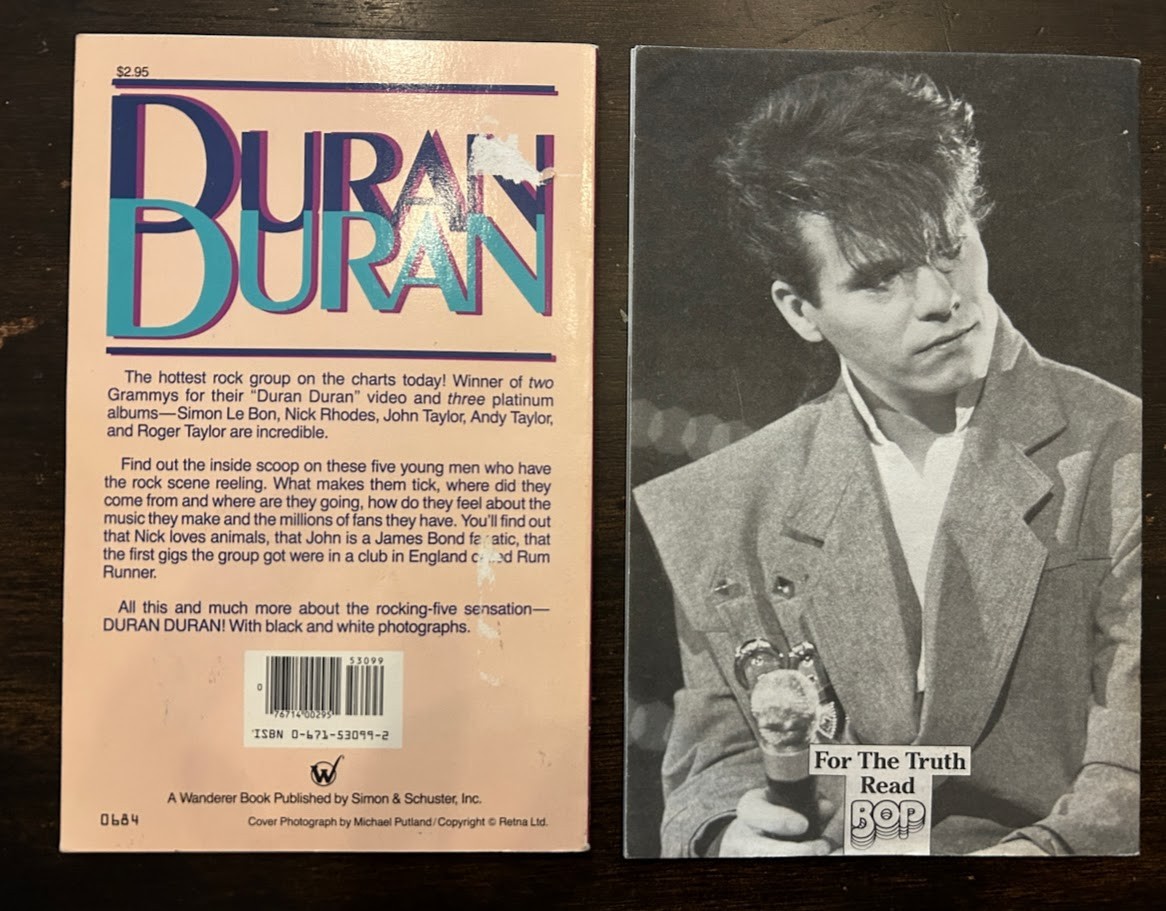 Duran Duran by Susan Martin & Discover Duran Duran an Unauthorized Biography