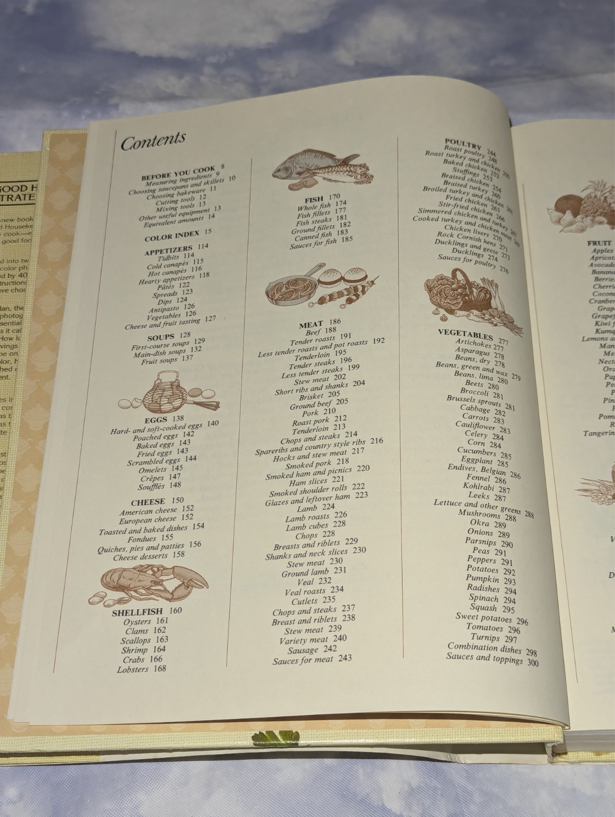 Vintage 1980 First Edition The Good Housekeeping Illustrated Cookbook Hardcover