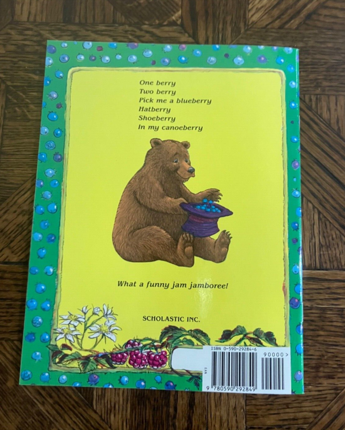 Children’s Book/ Jamberry by Bruce Degen/ 1st Scholastic Edition Paperback