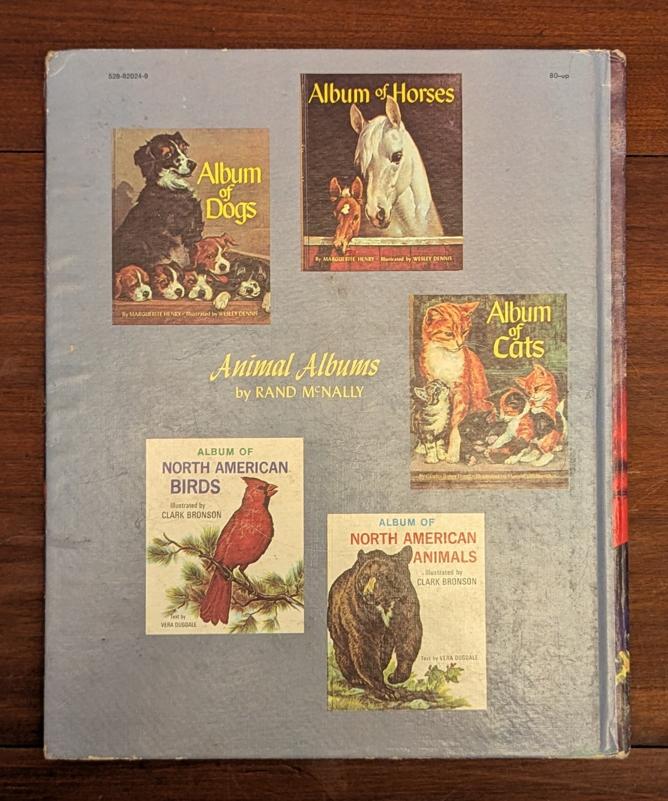 Album Of Dinosaurs Vintage Children’s Hardcover Tom McGowen Rand McNally 1976