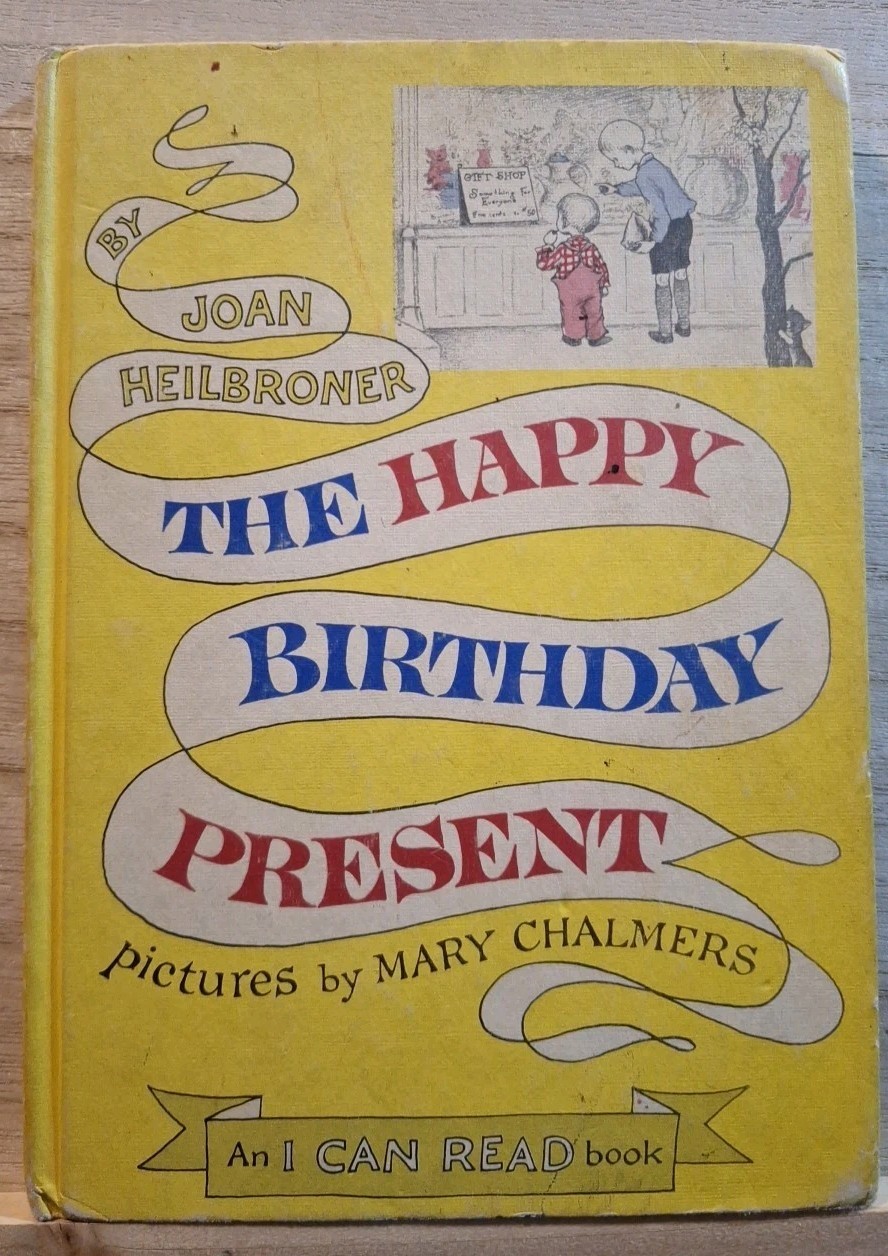 The Happy Birthday Present Hardcover Joan Heilbroner Vintage Childrens Book