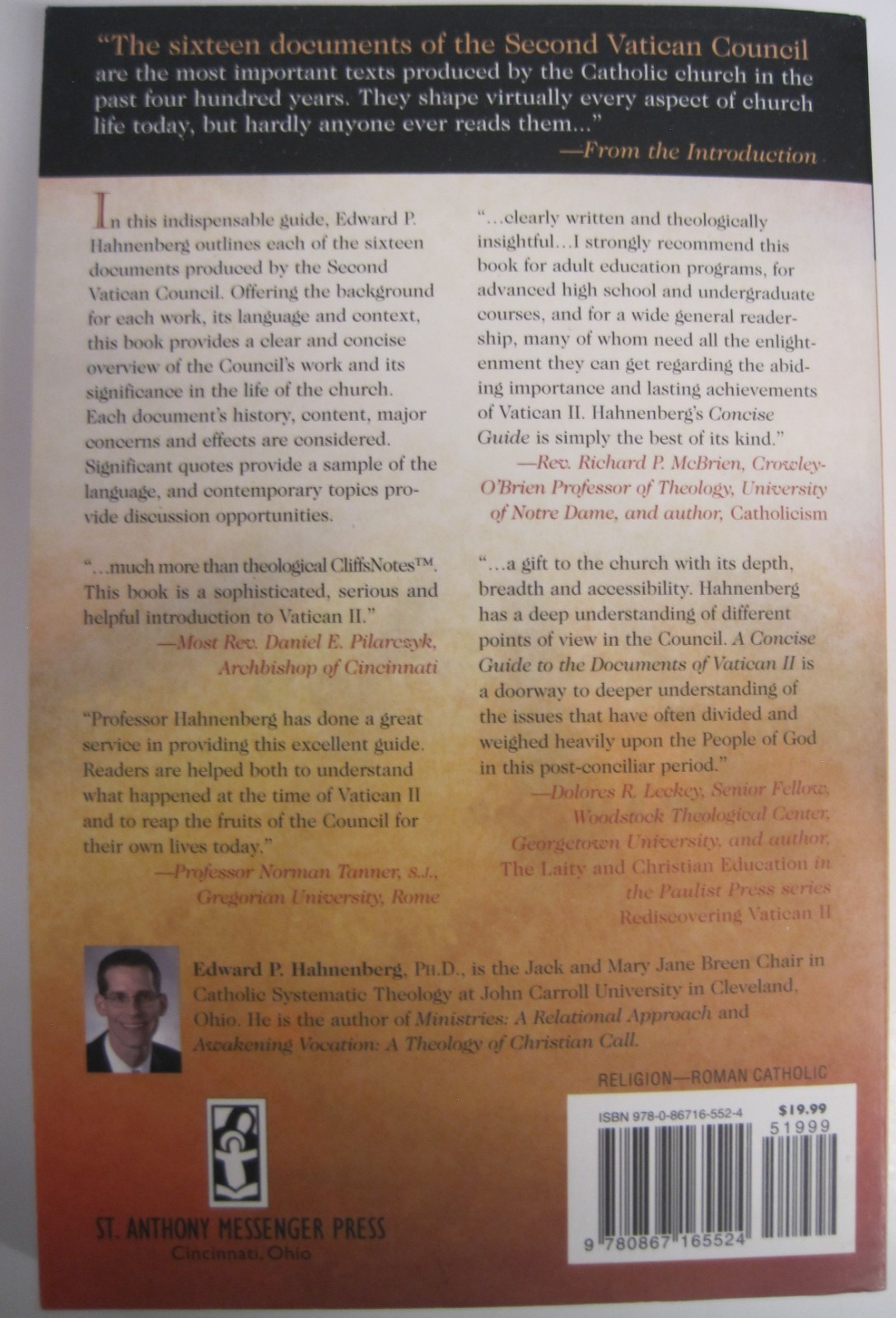 Concise Guide to the Documents of Vatican II by Edward P. Hahnenberg (SC)
