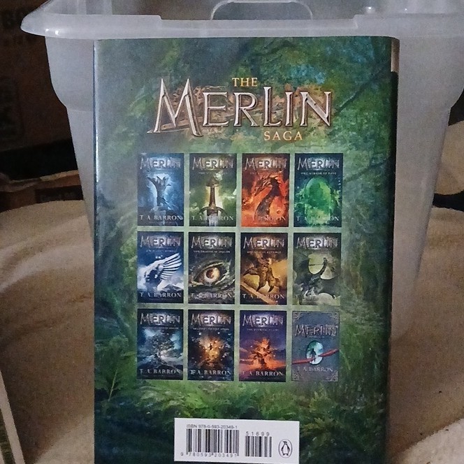 T. A. Barron Giant Paperback Fantasy Novel Ages 9-12 Young Adults Merlin Saga