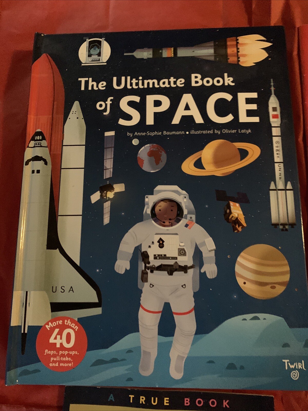 4 Books About Space & 1 Journal Interactive Facts