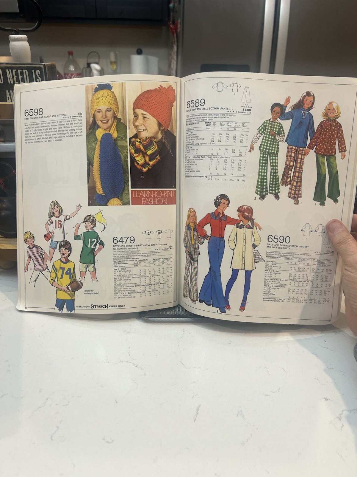 1974 Simplicity Home Catalog~Retro Fashion~Clothing Sewing Patterns 89pgs