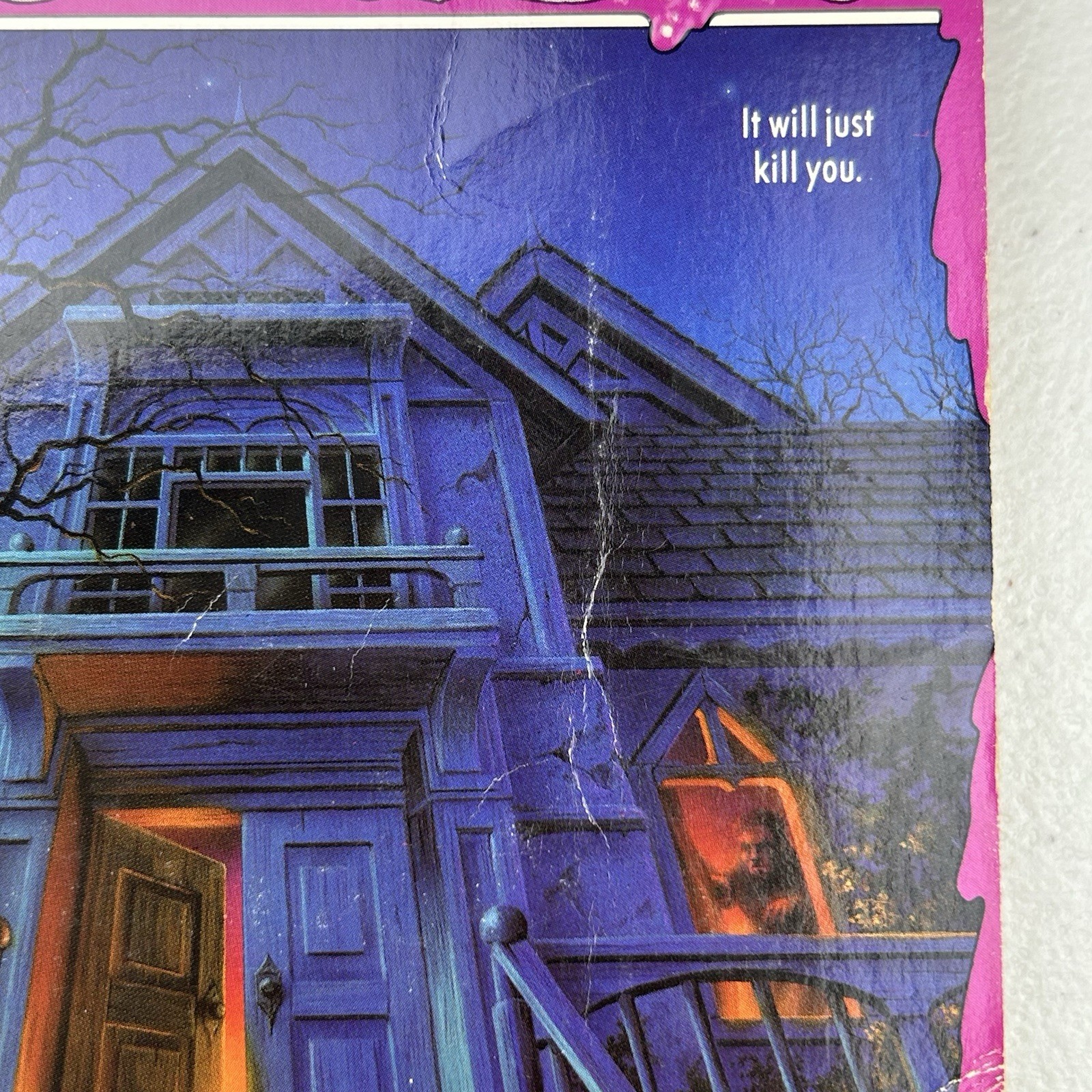 Goosebumps Welcome To Dead House Book RL Stine 1992 Unnumbered 1st Edition Print