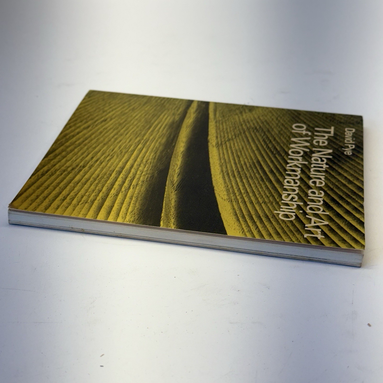 SIGNED David Pye The Nature and Art of Workmanship 1979 Cambridge Paper Autograp