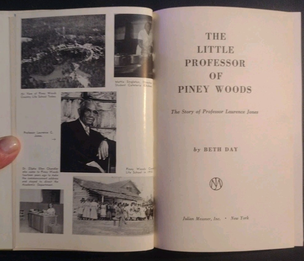 The Little Professor Of Piney Woods by Beth Day
