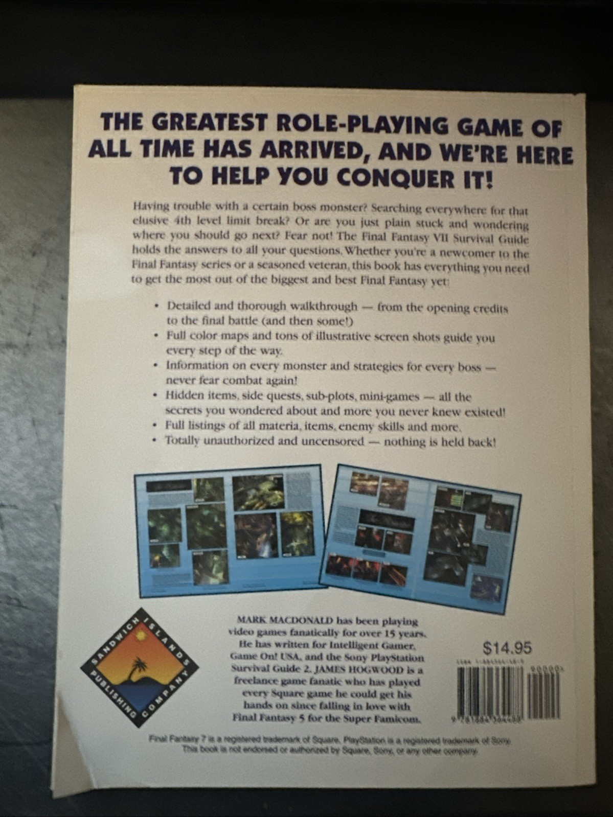Final Fantasy VII Guide by Mark MacDonald and J. Douglas Arnold (1997, Trade…