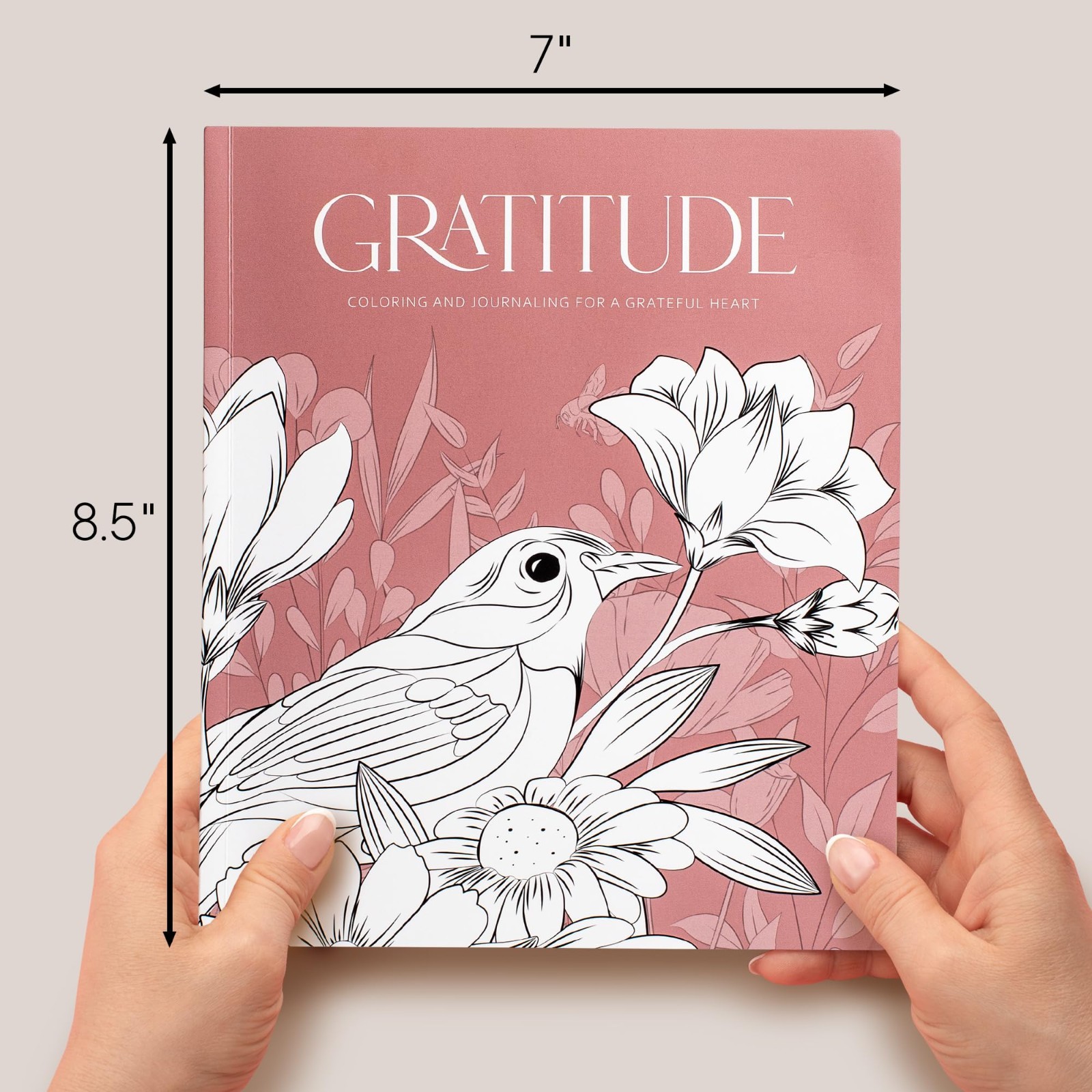 Set 2 for Mindfulness Beautiful Adult Coloring Book Gratitude and Stress Relief