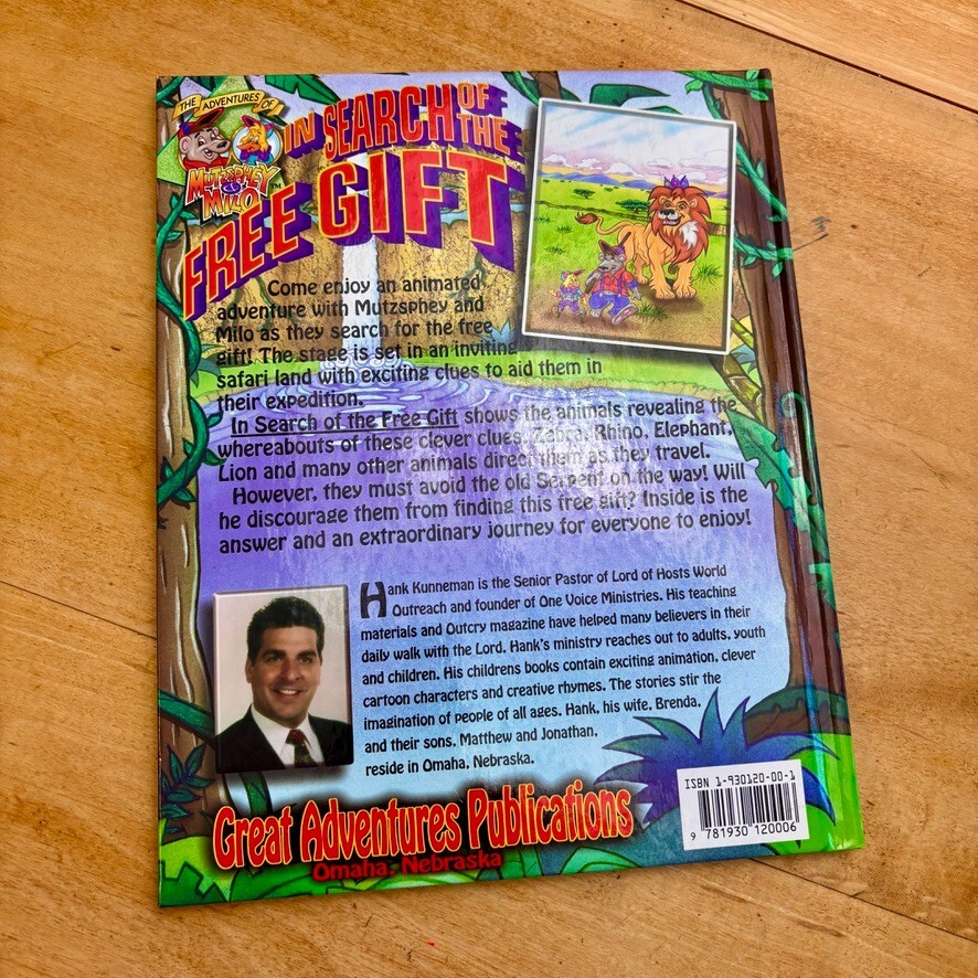 In Search of the Free Gift Mutzsphey & Milo Children’s Christian Picture Book
