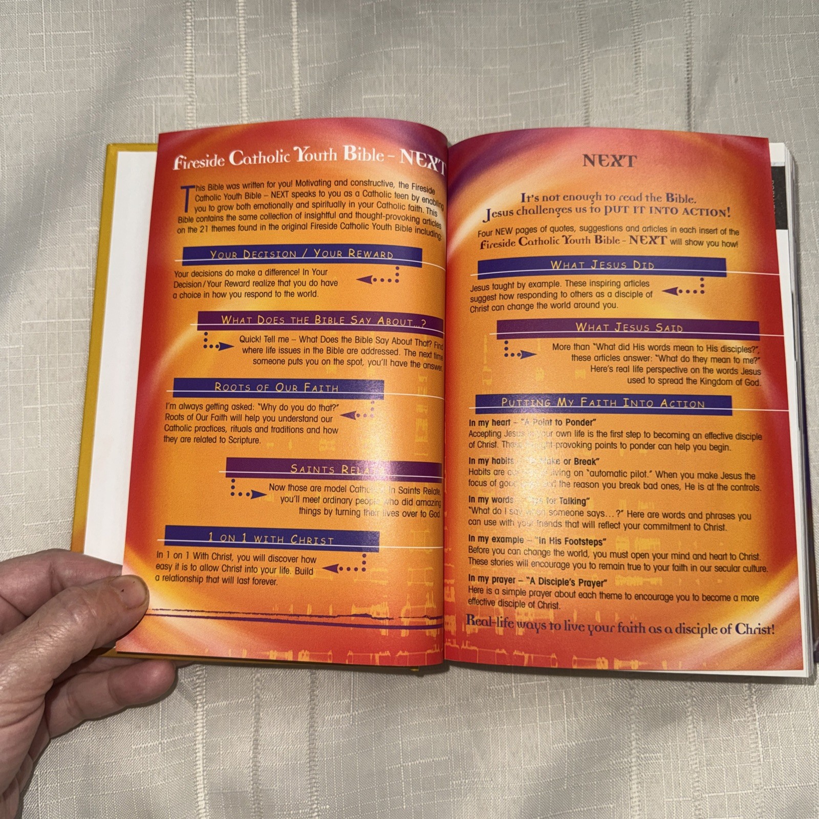 Fireside Catholic Youth Bible Next-NABRE by United State Confraternity