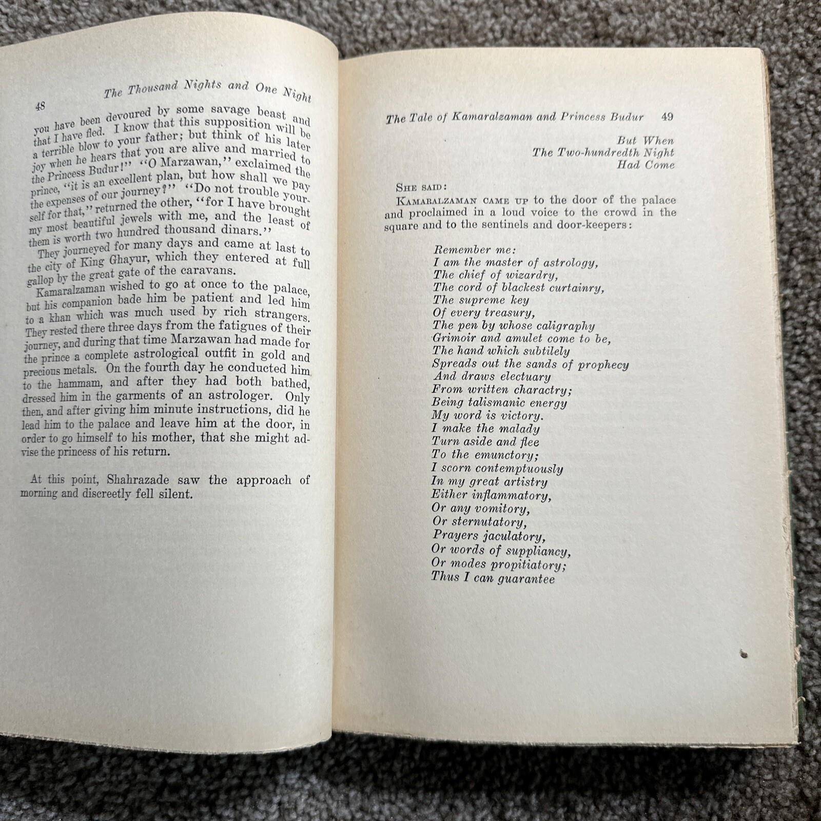 Book of Thousand Nights and One Night 3/8 Vols. 2 3 6 Set E. Powys Mathers 1930