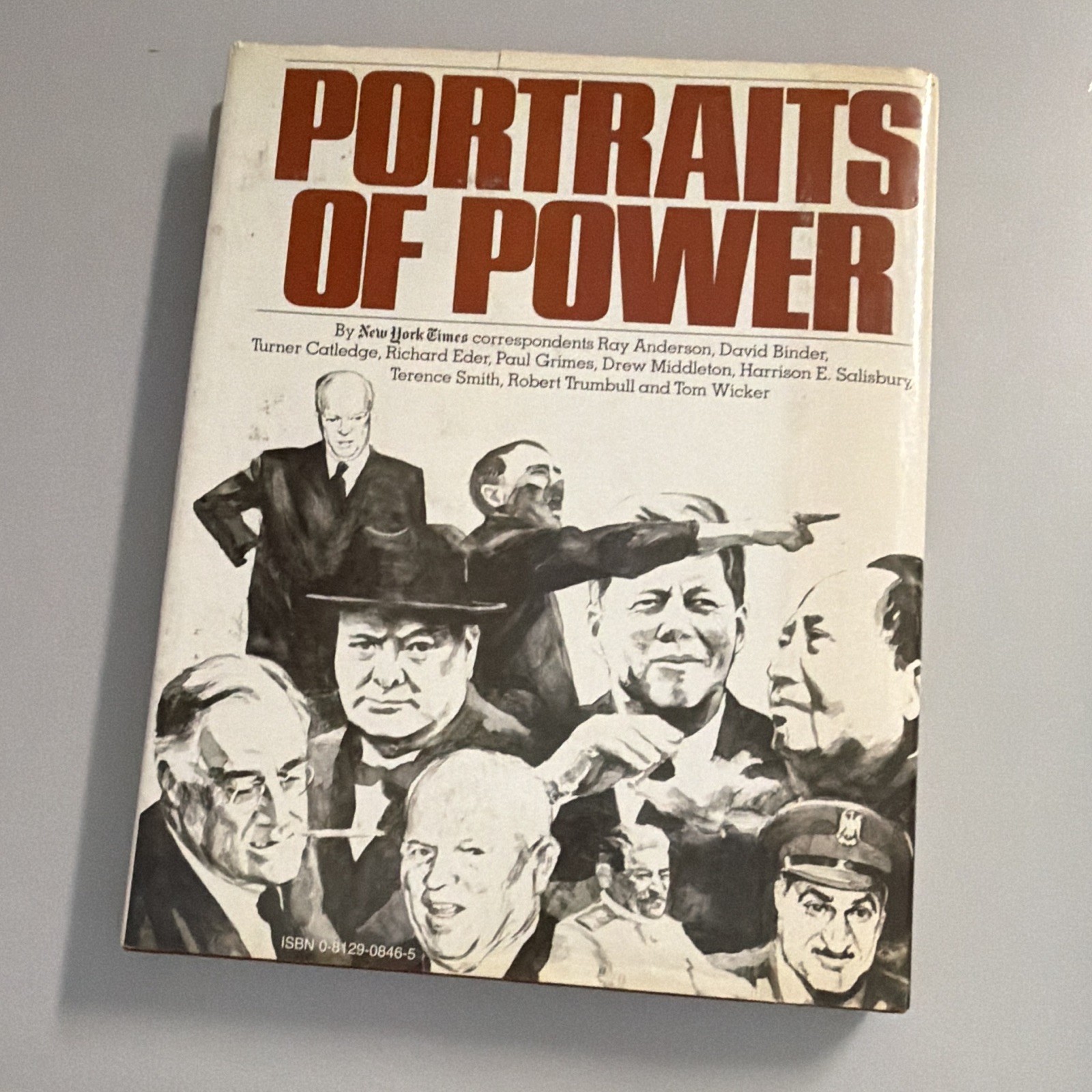 Portraits of Power Times Books Illustrated Hardcover 1979 Dust Jacket