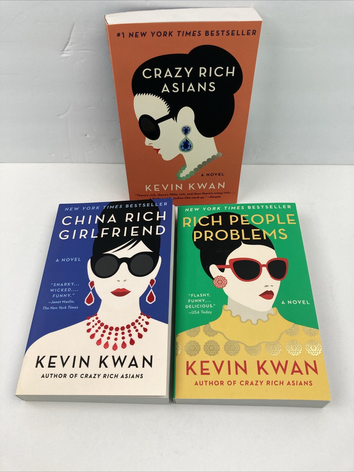 Crazy Rich Asians Trilogy Kevin Kwan (Paperback, 3 Book Boxed Set)