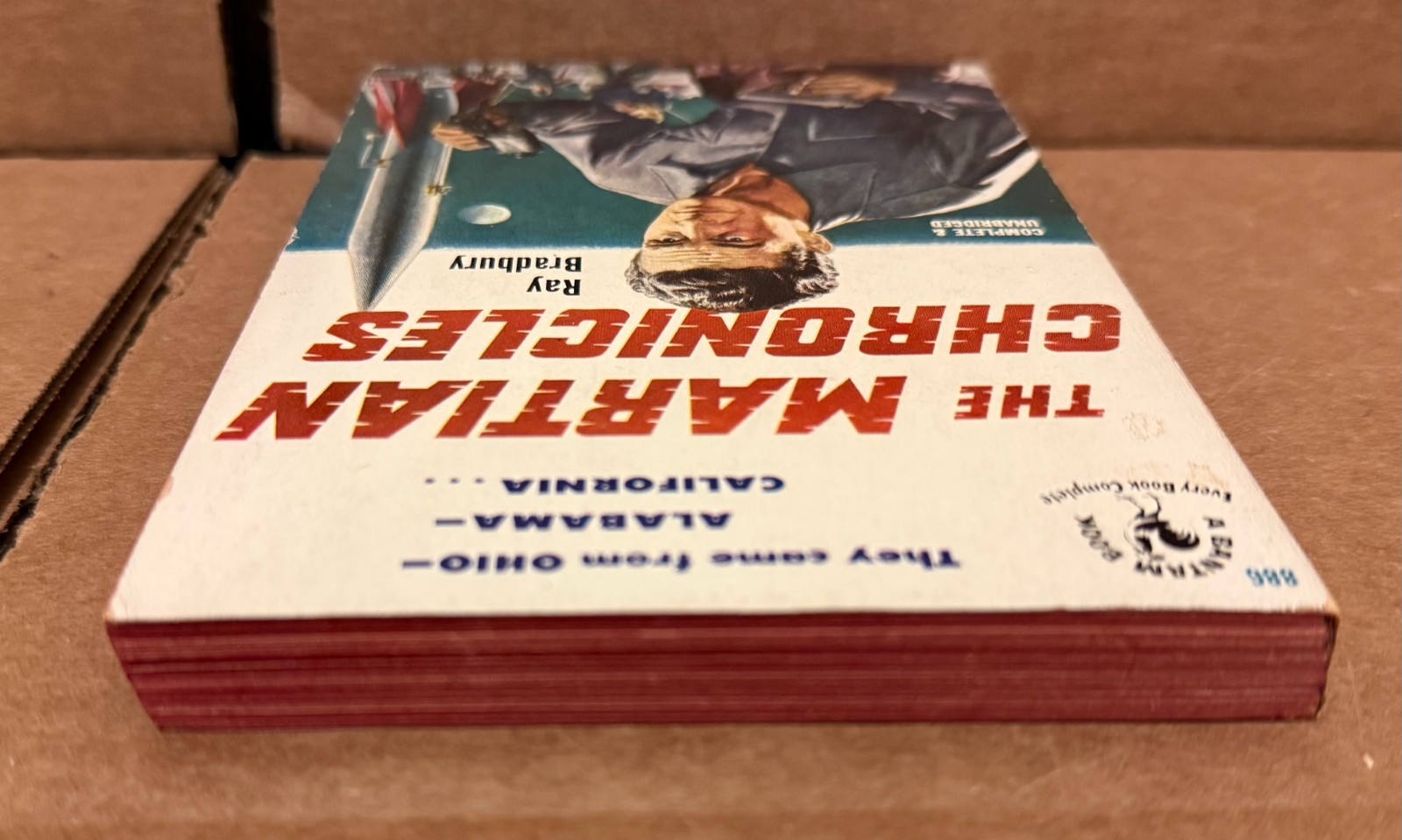 The Martian Chronicles by Ray Bradbury – 1951 Bantam 886