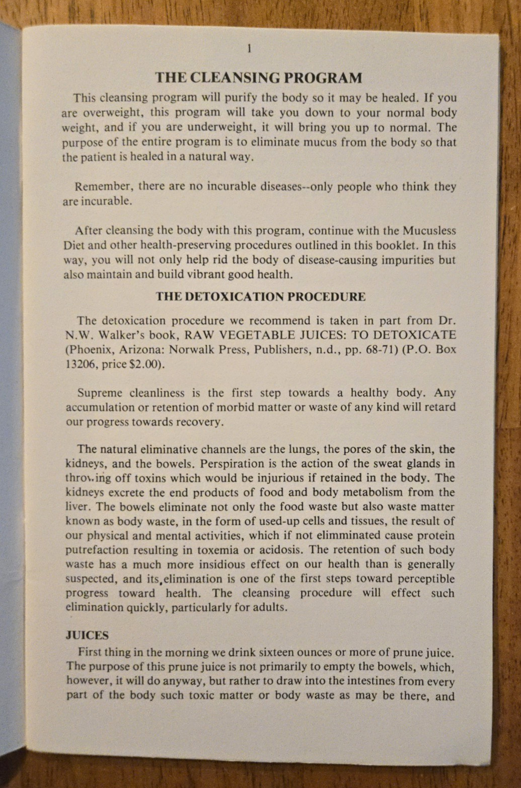 Dr. Christopher’s Three Day Cleansing Program & Mucousless Diet (1976, Stapled)
