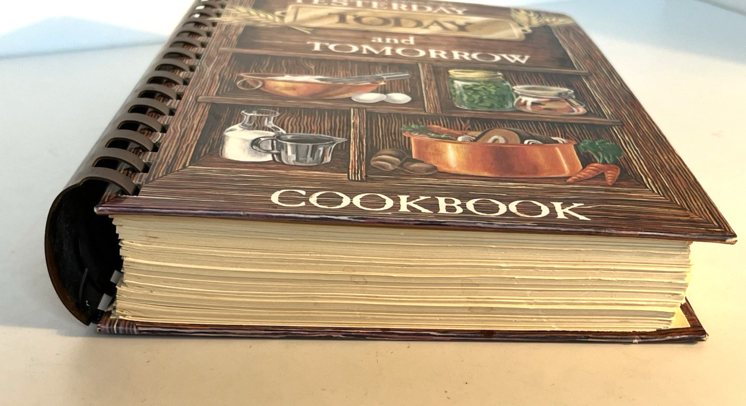 Yesterday, Today and Tomorrow Vintage Cookbook 1979 10th Printing Baddour Center