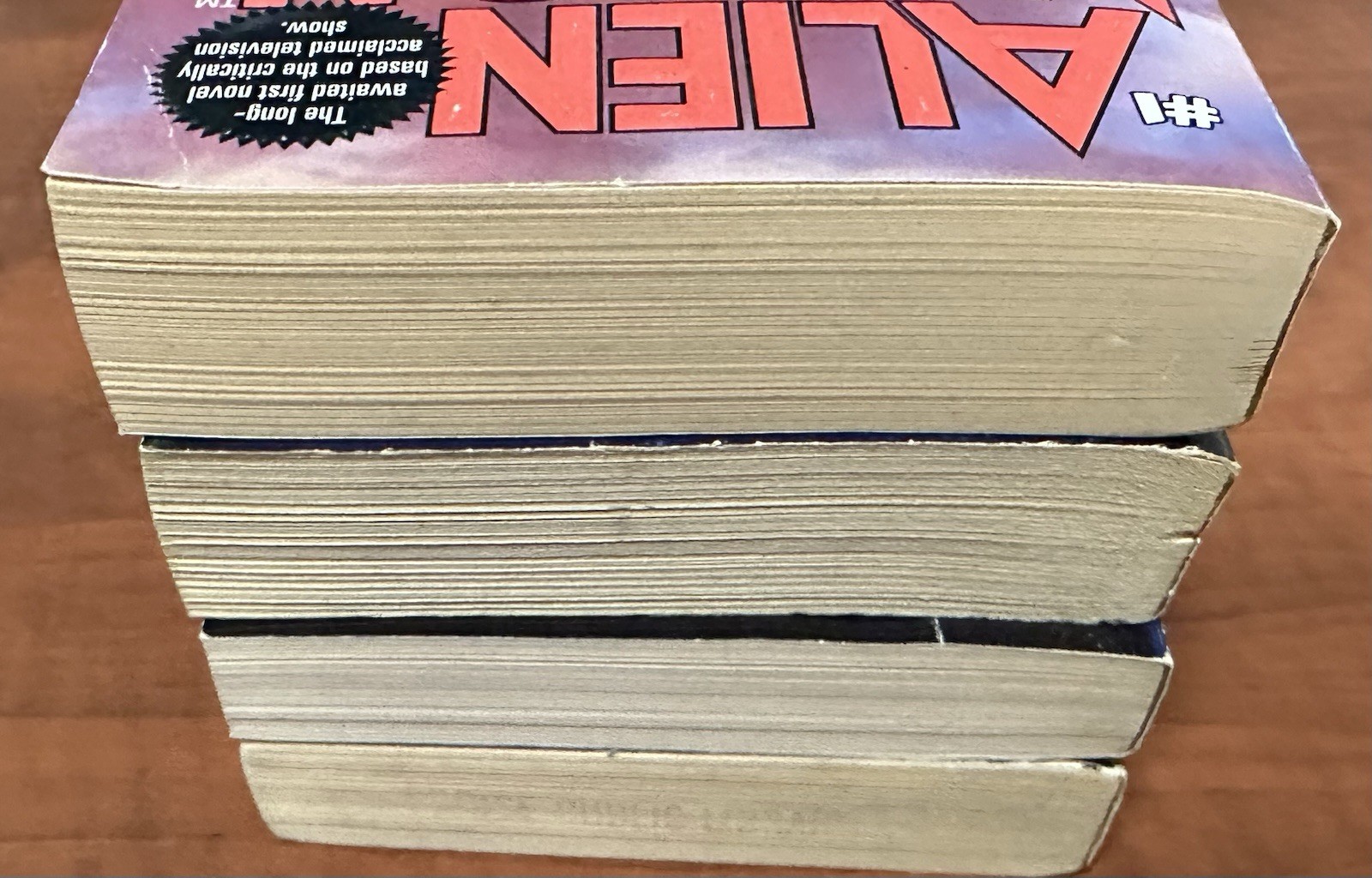 LOT (4) ALIEN NATION 1,2,3,8, Pocket Star Paperbacks 1990s 1st Printings, Used