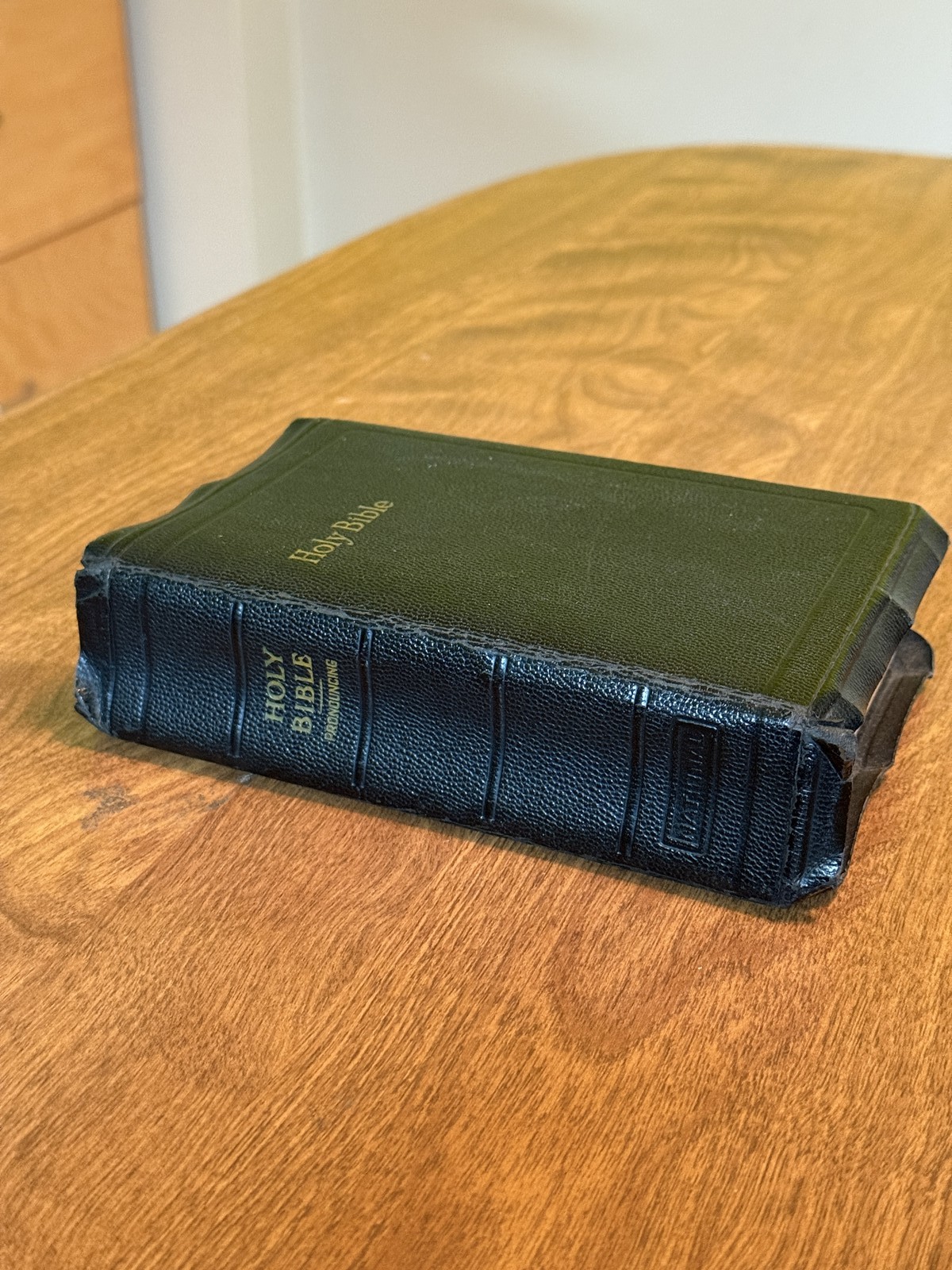 1940’s Bible King James National Bible Press Self Pronouncing