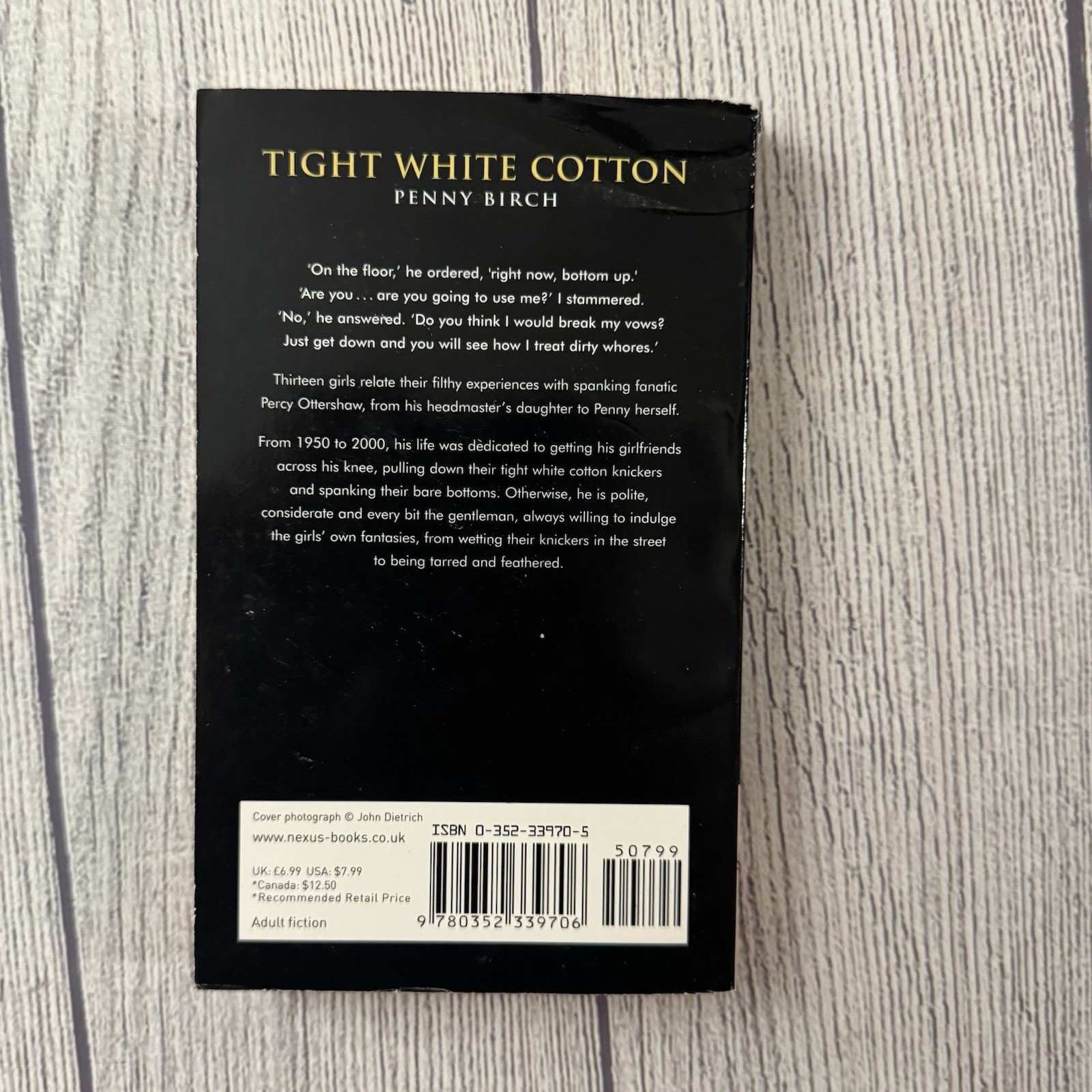 Tight White Cotton Penny Birch Nexus Classic Vintage Erotic Smut Adult Paperback