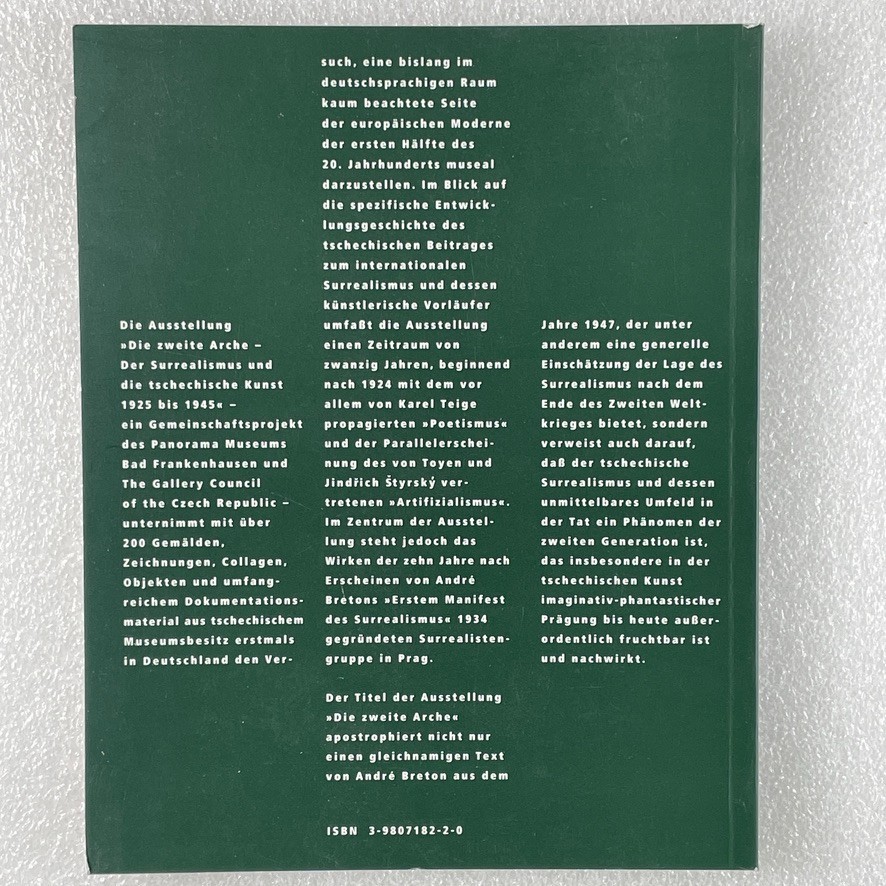 The Second Ark Czech Surrealist Art 1925-1945 by Rudolf Kober – German – TPB