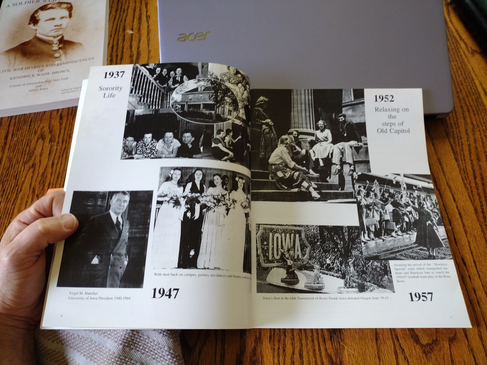 University of Iowa Reunion Yearbook 1997 Classes 1937 1947 1952 1957 127 Pages