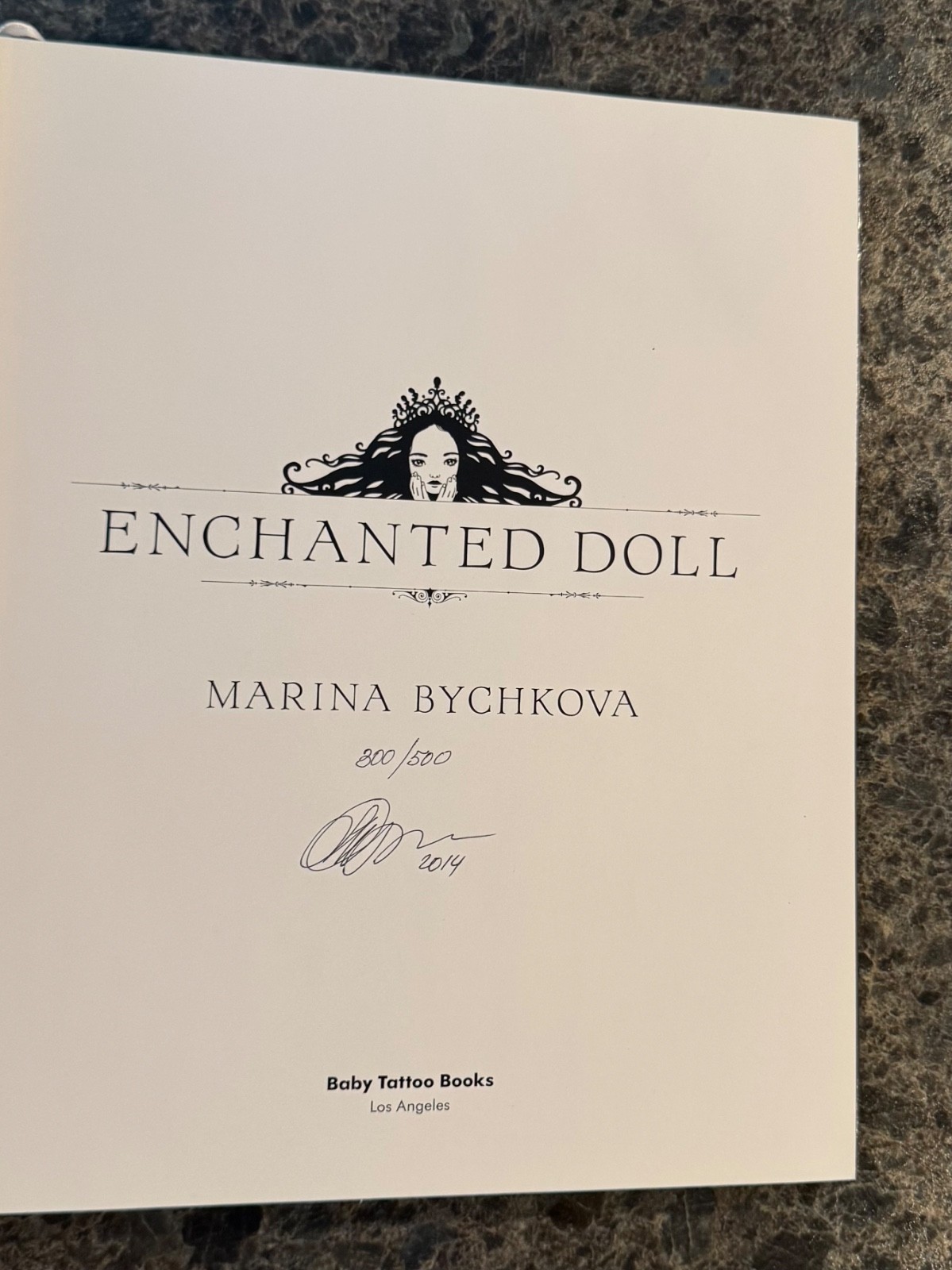 Enchanted Doll by Marina Bychkova; 2014, SigLimited Edition, (300 of 599)