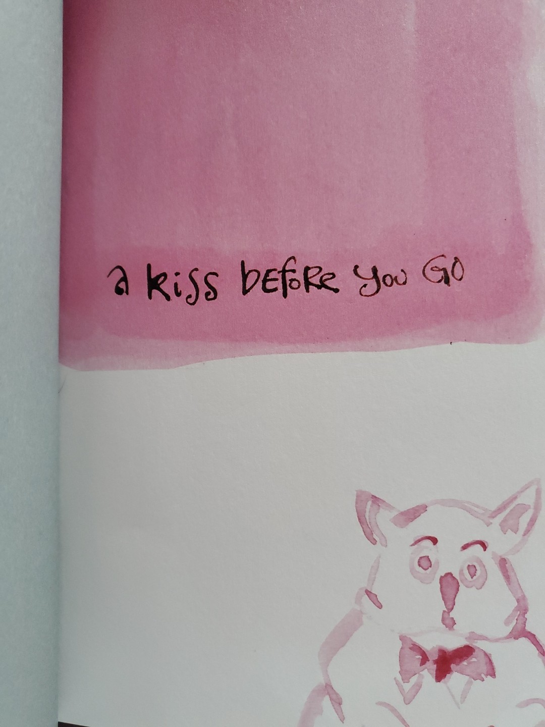 A Kiss Before You Go Danny Gregory 2012 HC Illustrated Memoir Art Journal
