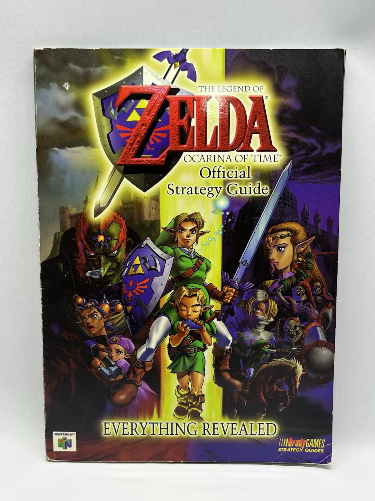 The Legend of Zelda Ocarina of Time Official Strategy Guide N64 BradyGames