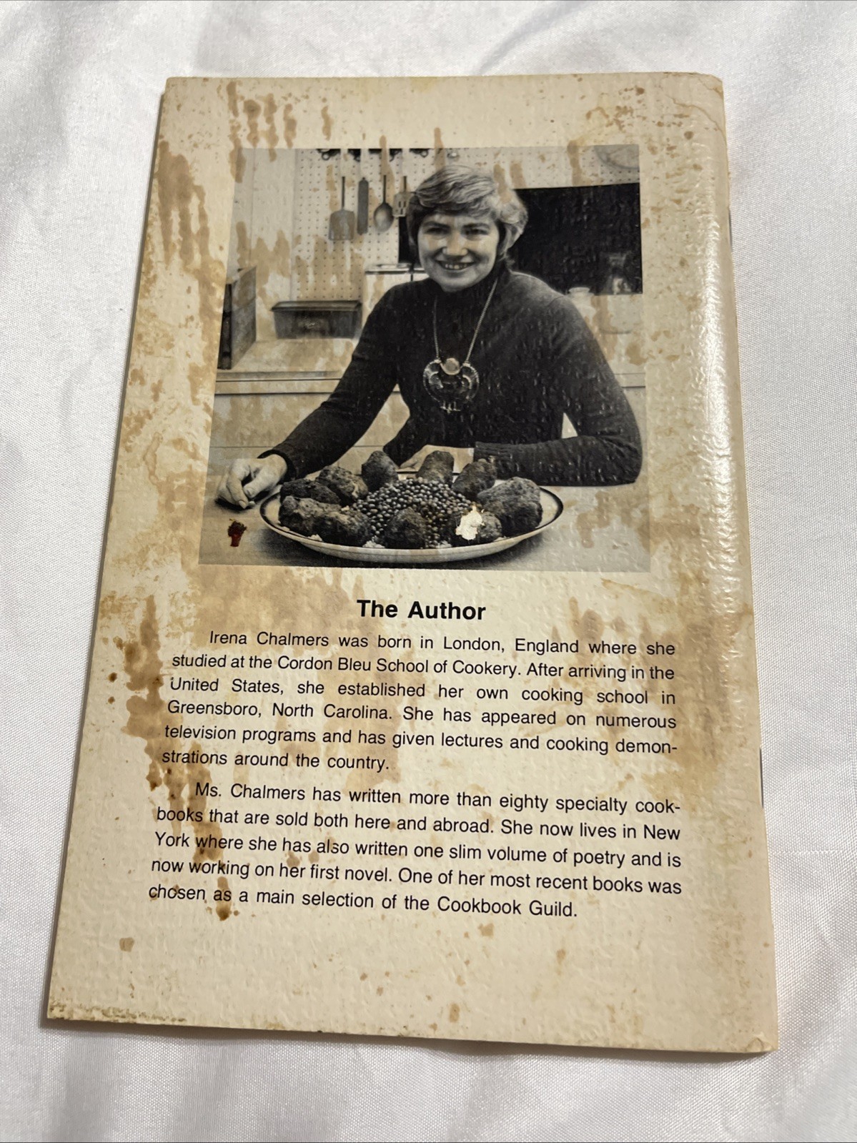 Vintage 1969 Soufflé Spectacular Cookbook Recipes Items Chalmers
