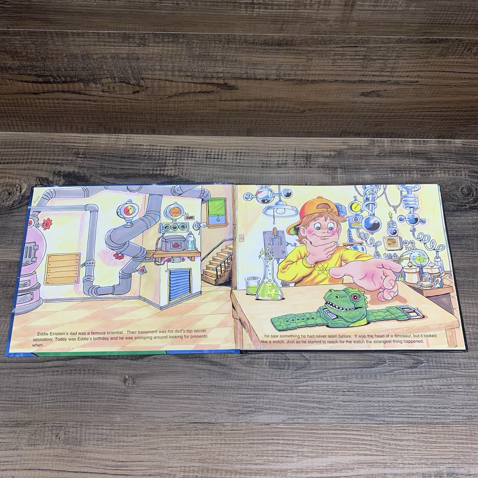 Vtg Rip Roaring Through Time Childrens Book Sounds Fun Dinosaurs Time Travel
