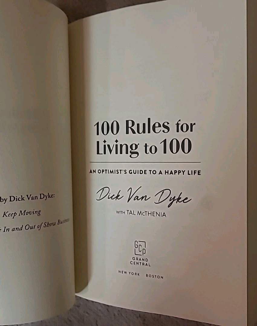 4 DICK VAN DYKE Books Alter Egos Keep Moving MY LUCKY LIFE 100 Rules VG – NEW